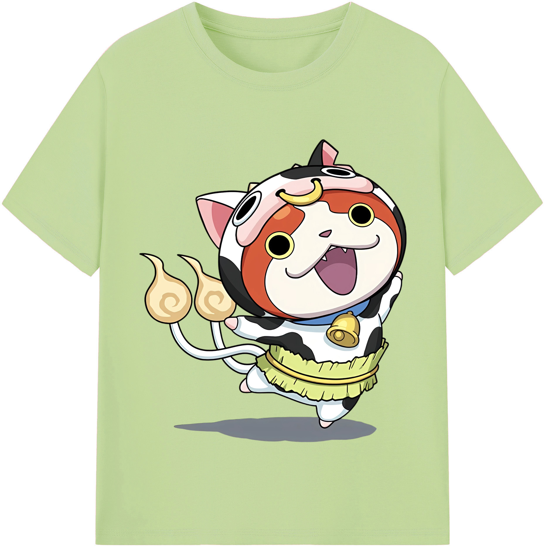 （画像用） 妖怪ウォッチ Yo-kai Watch 綿100％半袖Tシャツ（フロントプリント）